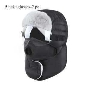 TEMU 여성용 겨울 방풍 얼굴 보호 장치 - 통기성이 좋고 따뜻하며 전기 자전거 타기에 안전한, 기계 세척 가능, 겨울용 헤드기어|플리스 안감 마스크|기계 세척 가능 마스크