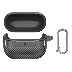 TEMU 갤럭시 버즈 3 프로 2024 케이스 커버, TPU 충격 방지 소프트 케이스, 삼성 갤럭시 버즈 3 프로 카본 파이버 케이스 버클 후크 포함 - 커플을 위한 이상적인 선물