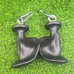 TEMU 1 쌍, 스테인리스 스틸, 블랙, 범용, 헬스 장비 액세서리, 근력 운동 부착물, 풀업 바 핸들 그립, 랫 풀다운, 하이 로우, 시티드 로우, 바이셉 컬, 트라이셉 익스텐션, 360도 회전, 대형 플라이 버드 피트니스 기어