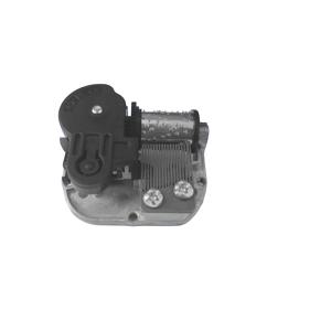 TEMU 1개 빈티지 스타일 뮤직 박스 기계식 키 키트 - 튼튼한 금속 구조, 수동 , 전기 불필요, DIY 프로젝트, 가정 장식 및 독특한 선물 제공에 이상적