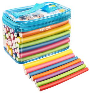 TEMU 42개 콜드 펌 컬링 아이언. 스폰지 소재는 탄력성이 좋습니다. 자유롭게 원하는 크기로 꼬아보세요. 헤어스타일 유형에 제한이 없습니다. 열 펌은 머리카락을 손상시키지 않습니다. 헤어 러버에게 좋은 동반자이자 훌륭한 데이 선물입니다.