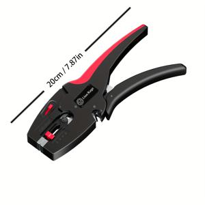 TEMU 라이온 레이지 멀티펑션 와이어 스트리퍼 도구 - 초경량 케이블 커터 및 절연제 스트리퍼 전기 기술자용, 내구성 있는 플라스틱/금속 구조, 조절 가능한 파워 그립, -10mm² 와이어 범위, 전기 기술자 필수품 | 인체공학적 핸들 디자인 | 견고한 구성