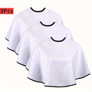 TEMU 3개 세트 - 전문가용 메이크업 및 헤어드레싱 케이프, 가볍고 세탁 가능한 재사용 가능한 살롱 케이프, 빠른 메이크업 터치업과 스타일링을 위한 안티스태틱 어덜트 쇼울, 이발소 헤어스타일리스트 펌, 염색, 베이킹 오일 및 헤어드레싱 도구|테무쇼핑