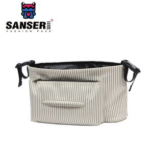 TEMU 1개 SANSER 다기능 유모차 정리함, 대용량 폴리에스테르 걸이형 수납 가방, 어린이용 카리지용, 손세탁 가능, 다용도 액세서리 파우치, 유모차 가방