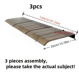 TEMU 브론즈 티너드 파티오 천막, 충격 방지 폴리카보네이트 보드, 창문 및 문에 설 피트, 발코니, 집 입구, 보도, 정원 문, 차고, 파티오, 포치, 카페용 야외 쉼터