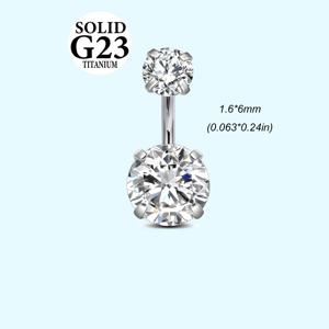 TEMU 1개 G23 티타늄 스틸 벨리 링 14G 컷팅 큐빅 합성 지르코니아, 내부 나사산 배꼽 피어싱 주얼리, 여성 남성용 배꼽 피어싱 액세서리 6mm 8mm 10mm 12mm 14mm 16mm