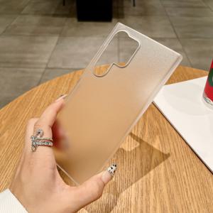 TEMU 삼성 S25 울트라, S25+, S24, S24+, S23, S23 울트라, S22+, S22 울트라, 노트 20 및 10 플러스, A25/A26/A05S/A14/A15/A16/A17/A34/A35/A36/A54/A55/A56용 매트 프로스티드 PC 하드 케이스 - 미끄럼 방지 충격 보호 얇은 커버, 부드러운 터치감