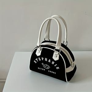 TEMU 빈티지 아메리칸 베이스볼 백 빈티지 고급 스위트 쿨 보스턴 숄더 크로스바디 가방