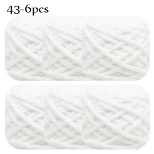 TEMU 6-팩 굵은 실, 총 570g, 각 20.1oz, 100% 폴리에스터, 부드럽고 푹신한, 두께 8mm, 다색, DIY 뜨개질 및 크로셰, 모자, 스카프, 담요, 가방용 따뜻한 실 - 95g±5g/50m/pc|뜨개실