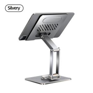 TEMU XUNDD 조절 가능한 탄소강 태블릿 스탠드, 범용 회전 데스크 홀더, 다기능 접이식 및 휴대용 iPad 및 태블릿용 휴대전화 마운트|태블릿