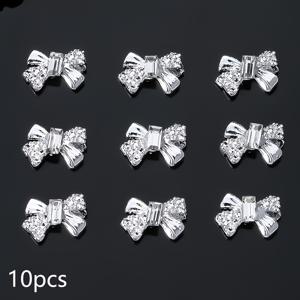 TEMU 2025 선물 10개 럭셔리 리본, 손, 발, 네일 케어 및 네일 아트 장식용 반짝이는 합성 보석, 휴일 네일 장식용 네일 아트 합성 보석 네일 아트 용품, 축제용 네일 장식,손과 발 장식,우아한 네일 액센트,정밀 절단 스톤,고품질 보석,장식용 ,뷰티 애호가들,네일