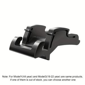 TEMU 테슬라 모델 Y/3 호환 조절 가능한 대시보드 휴대폰 홀더 - 스냅온 에어벤트 마운트, 미끄럼 방지 차량 대시보드 휴대폰 그립, 테슬라 차량용 스마트폰 호환 (간편 설치)|휴대폰거치대