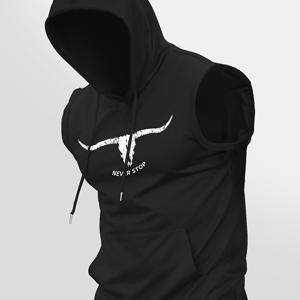 TEMU 남성용 트렌디한 스포츠 후드베스트