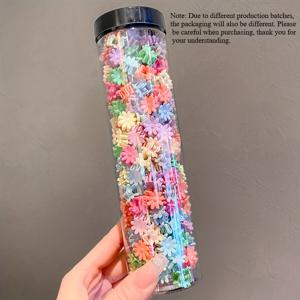 TEMU 100개 데이지 헤어 클립 혼합 색상 간편 휴대, 귀엽고 감동적인, 할로윈 바비 핀, 크리스마스 바비 핀|머리핀