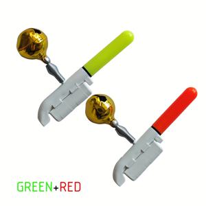 TEMU 2개 고가시성 LED 낚시 바이트 , 멀티컬러 선택 가능 야간낚시용 조명 - 해양 및 암초낚시에 적합한 낚신편장품 라이트