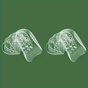 TEMU 5개의 조절 가능한 및 분리 가능한 조합 높이 증가 패드가 있는 10개 투명 높이 증가 인솔