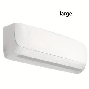 TEMU 1개 에어컨 방진 및 방습 풀커버 에어컨 커버 - 헤비듀티 화이트 디자인, 세탁 가능한 필터 없는 보호, 방진 및 방습, 분리형 시스템, 벽걸이형, 쉬운 설치, 스크래치 및 충격 방지, 에너지 효율적, 미니/분리형 유닛에 적합, 방진 및 방습 소재, 에어컨에 적합|에어컨필터|에어컨커버