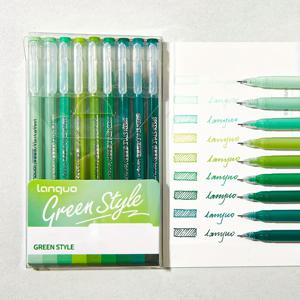 TEMU 9/6pcs 대용량 세트 손글씨 펜, 1.0mm 두께, 플루오레스센트, 혼합 색상, 깃털 없음, 그림 그리기, 색칠하기, 손글씨, 노트-taking, 학교 용품