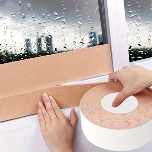 TEMU 베이 창문 받침대용 두꺼운 방수 스펀지 스트립, 창문 유리 흡수 스티커