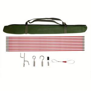 TEMU 10개 9mm*980mm 유리섬유 덕트 로드 전기 케이블 풀러 유리섬유 피쉬 테이프 덕트 로더 푸시 풀 로드 유리섬유 와이어 케이블 러닝 로드 전기 액세스 키트