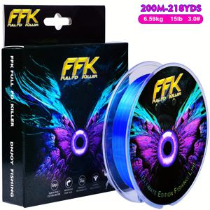 TEMU 100M FFK 싱글 나일론 낚싯줄 | 부드럽고 매끄러운 느낌, 강력한 인장 강도, 내구성, 높은 감도, 광택, 담수 및 해수, 호수 및 수력 발전소에 적합