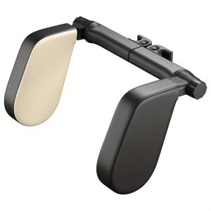 TEMU CANLER 자동차 헤드레스트 베개, 2024 개선된 메모리 폼 충전, 인조 가죽, 어린이 및 성인용 편안한 목 지지대, 도로 여행용 유니버설 피트 시트 수면 쿠션