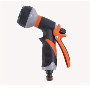 TEMU 고압 8 기능 휴대용 정원 스프레이어, 다기능 잔디 및 식물 관개 물총, 휴대용 전기 없음 차량 세척 및 가정 청소 도구