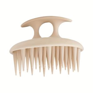 TEMU 실리콘 두피 마사지 브러시 | 비듬 완화 및 가려움 완화를 위한 부드러운 헤어 세척 도구 | 인체공학적, 배터리 없는 디자인 | 편안한 샴푸 및 각질 제거를 위한 소프트 브리스틀 | 홈 스파 경험에 이상적인 두피 클렌징 도구 | 현대적인 욕실 필수품 | 부드러운 실리콘 브리스틀