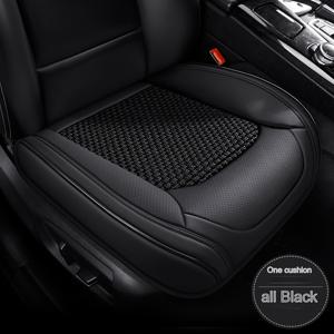 TEMU 2025 신형 PU 가죽 아이스 실키 섬유 통기성 자동차 시트 쿠션, 다양한 색상, 여덟 가지 옵션, 단일 시트 정사각형 패드, 사계절용 단일 또는 삼피스 시트 커버 세트, 모든 차종에 적합, 자동차 내부 업그레이드,세련된 자동차 액세서리,고품질 장식재,부드러운 패딩,장거리 여행자들,일일 출퇴근자