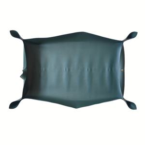 TEMU 1개 대형 그린 PU 가죽 실내 식물 재배 매트 75*50cm, 숲 식물 매트 먼지 방지 및 이식용, 접이식 가드닝 매트 및 화분 트레이, 하우스플랜트 액세서리 도구 다육이 화분 매트, 흙 교체 및 물주기용|화분