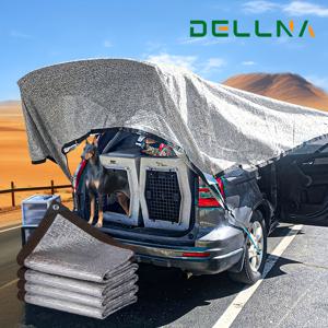 TEMU 델나 90% 알루미늄 포일 차광망, 야외용 알루미늄 그물, 개집 차양, 강력하고 내구성 있는 햇빛 차단 그물, 패티오 식물 온실 커버, 닭장 현관용, 은색, 파티오 식물 커버,그로멧 강화 가장자리,헤비듀티 네팅,자외선 차단 원단,날씨에 강한 소재,선블록 네트,반려동물 주인,온실 재배자