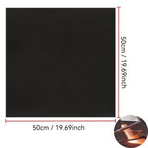 TEMU 1pc BBQ 고온绝缘 매트 - 부드럽고 열 저항성 재질, 재사용 가능, 야외 그릴용 미끄럼 방지 디자인, 바베큐 필수품|미끄럼 방지 매트|재사용 가능한 절연 매트, 바베큐 액세서리