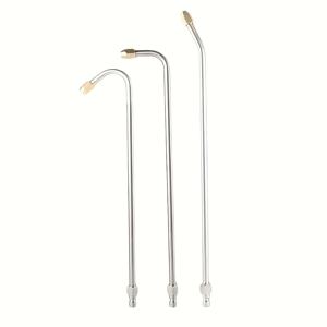 TEMU 고압 3개/6개 세트 25°/90° V자형 스프레이 건 - 연장형 노즐 청소 도구 - 자동차 세차 물총 액세서리