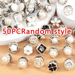 TEMU 50개/100개 무끈한 수제 스냅 버튼, 반사 방지 장식용 투명 셔츠 핀, 셔츠, 다기능 고급 브로치 스타일 패스트너, 셔츠 및 탑용, 내구성 있는 플라스틱