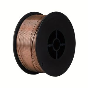 TEMU 1pc 단단한 용접선, MIG 용접선, 2.2 파운드 0.8Mm, 저스패터 및 고산화제 함량, 모든 위치 가스 용접에 적합, 사용 및 보관이 쉬움, 배터리 없음