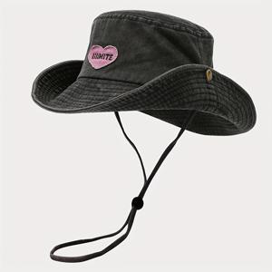 TEMU 여성용 버킷햇 비치 선캡 빈티지 패션 여름 모자