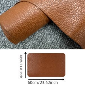 TEMU 진짜 소가죽 슬라이스 풀 그레인 노란 갈색 리치 그레인의 첫 번째 레이어 두께 1.5-1.6mm 귀걸이, 가방, 휴대폰 케이스, 필통, 지갑, 핸드백, DIY 수제품, 헤어 액세서리 DIY 프로젝트에 적합한 느낌