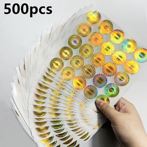 TEMU 200/500개 원래 품질 보안 라벨, 상자 밀봉을 위한 방해 스티커, 30x30mm