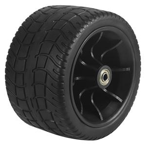 TEMU 캠핑 트롤리 교체용 바퀴, PVC 이중 베어링 휠, 캠핑 트롤리, 접이식 카트, 낚시 카트, 해변 카트에 적합한 부품