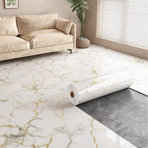 TEMU 3D 대리석 타일 바닥 스티커 롤, 자체 접착 천장 커버링, 비뚤어진 벗겨지는 벽을 숨기기 위해 설계된, 거실, 주방 백스플래시 및 욕실 장식에 적합합니다.