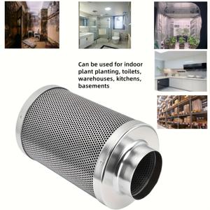 TEMU 4인치 * 11.8인치, 호주 원산 활성탄 공기청정기, 모든 종류의 공기 정화에 적합, 식물실, 화장실, 지하실, 주방, 창고 및 기타 장소에 적합