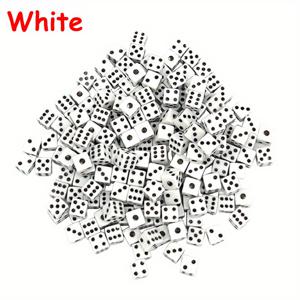 TEMU 500개 8mm 미니 스퀘어 앵글 포인트 다이 - 컬러풀한 PP 재질, 쉽게 쏘는 디자인, 파티 게임 및 테이블탑 액세서리에 이상적, 게임 액세서리 | 컬러풀한 다이 | 둥근 모서리|주사위