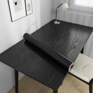 TEMU 셀프 접착식 다크 우드 그레인 비닐 필름 - 방수, 내유성, 내열성 제거 가능한 테이블탑 커버, 책상, 테이블, 캐비닛, 바닥용 우드 텍스처 라미네이트 - DIY 가구 리모델링