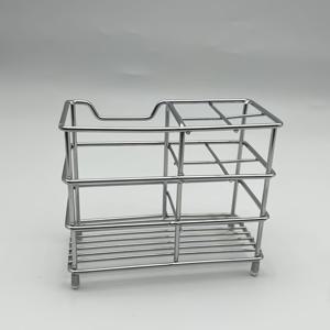 TEMU 1pc 스테인레스 스틸 치실 홀더, 벽걸이 드릴 없음 디자인, 독립형 또는 카운터탑 배치, 내구성 있는 욕실 보관용 치약 및 전동 치실, 치약 홀더 | 세련된 금속 마감 | 스테인레스 스틸 구조, 욕실 액세서리