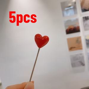 TEMU 스테인리스 스틸으로 만든 하트 모양의 과일 포크, 데이에 케이크, 결혼식 선물, 디저트 도구에 적합 - 크리스마스와 할로윈 선물에 완벽합니다!