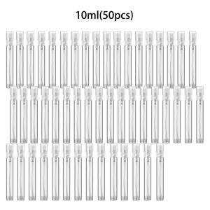TEMU 5ml10ml 유리 향수 분사 스프레이 병 - 휴대용, 누출 방지 여행 용기, 향수 및 필수 오일을 위한 투명 플라스틱 스프레이 캔, 향수 분사기 | 투명 디자인 | 유리 재질|오일스프레이