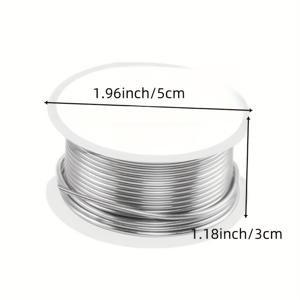TEMU 고순도 로신 솔더 와이어 - 휴대용 라이터 솔더링 재료, 스테인레스 스틸/금속 다기능 솔더링 스레드 DIY 프로젝트, 공예, 전자 수리, 솔더링 용품, 공예 솔더링, 소형 솔더링, 고반응성 솔더