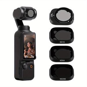 TEMU EPINON CPL ND16 ND64 ND256 DJI OSMO 포켓 3 크리에이터 콤보 액세서리용 중성 밀도 편광 필터 광학 유리 알루미늄 프레임