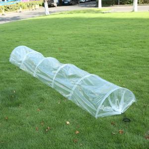 TEMU 1pc 접이식 온실 텐트 - 내구성 있는 PE 재질, 차가운 및 비가 방지한 채소 및 꽃 보호 커버, 모기 및 곤충 방지 디자인, 쉽게 설치할 수 있는 와이어 프레임 지원, 농장, 정원 및 야드에 이상적, 정원 온실 | 쉽게 설치할 수 있는 텐트 | 내구성 있는 플라스틱