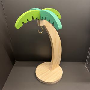 TEMU 1pc, 창의적인 잎 장식 목재 바나나 나무 후크, 주방 후크, 과일 보관 랙 후크, 거실 보관 랙, 바나나, 포도 및 기타 과일을 놓을 수 있는 적합한 가정 주방 액세서리, 실용적인 후크, 거실, 주방 등에 적합한 선물 선택, 후크, 후크